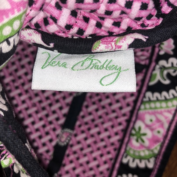 Vera Bradley pink elephant tic tac tote toggle - Picture 5 of 6